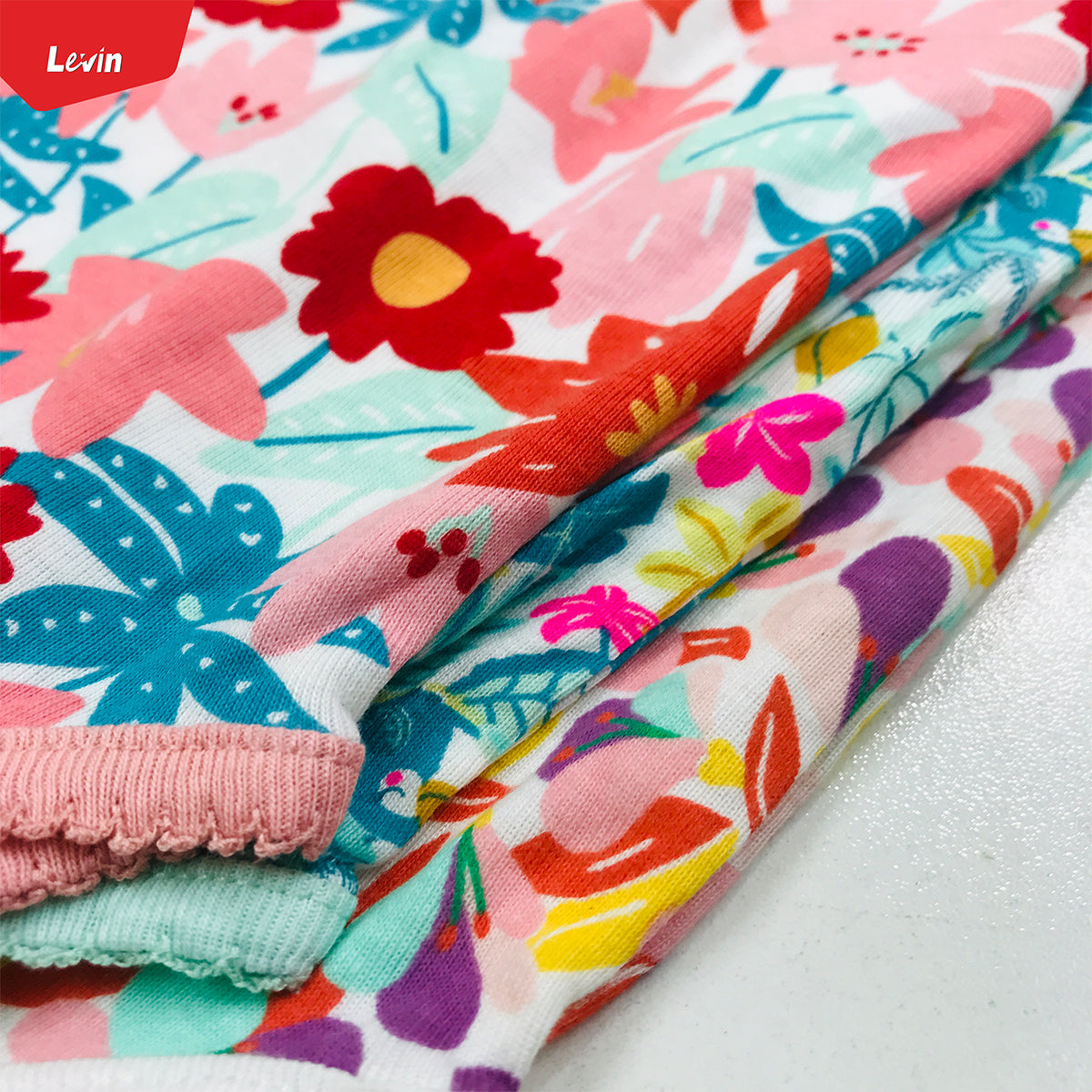 Girls Organic Cotton Sleeveless Camisole Romper