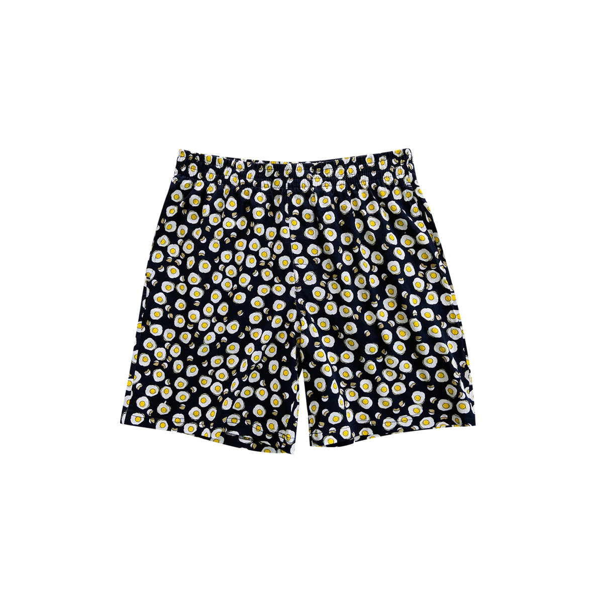 Men's Printed Side Pocket Cotton Pajama Shorts