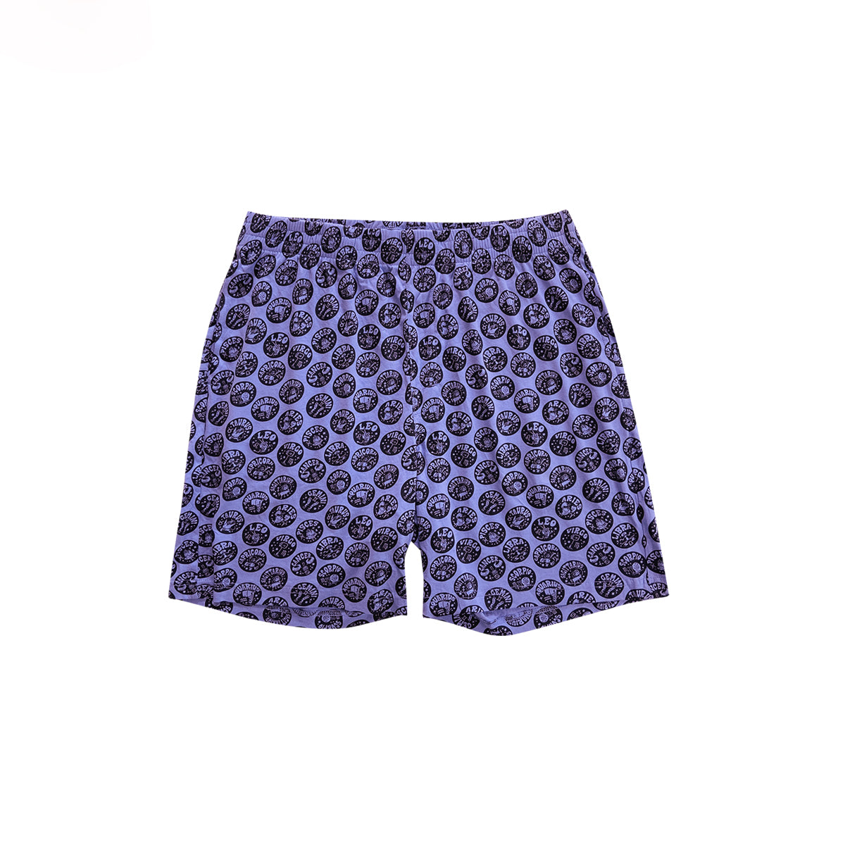 Men's Printed Side Pocket Cotton Pajama Shorts