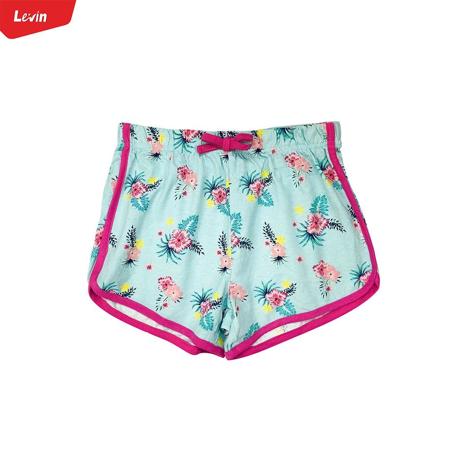 Teen Girls Multicolor Cotton Summer Shorts