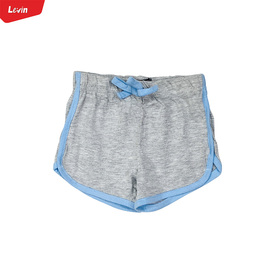 Toddler Girls Multicolor Cotton Summer Shorts