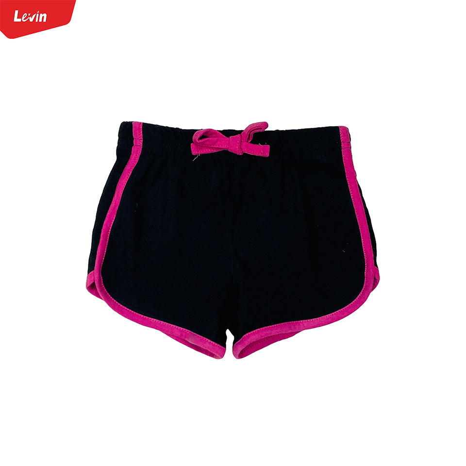 Toddler Girls Multicolor Cotton Summer Shorts