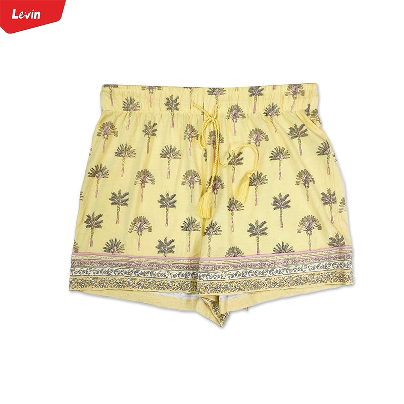 Womens Summer Comfy Casual Printed Shorts
