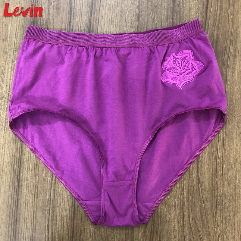 Women’s Cotton High Waist Full Back Coverage Classic Brief