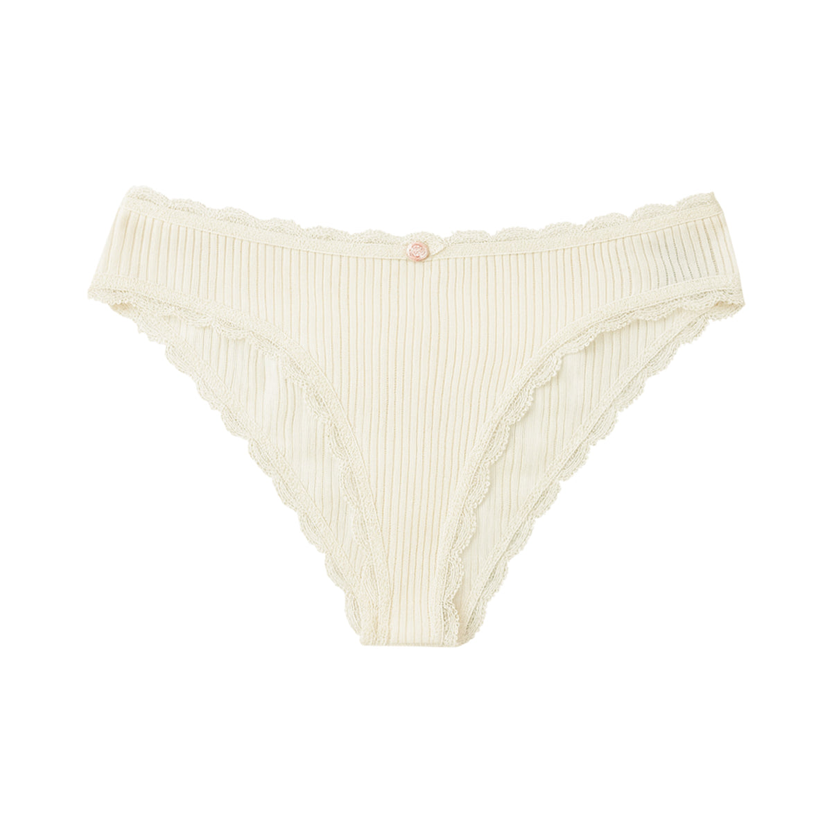 Womens Ribbed Cotton Panty