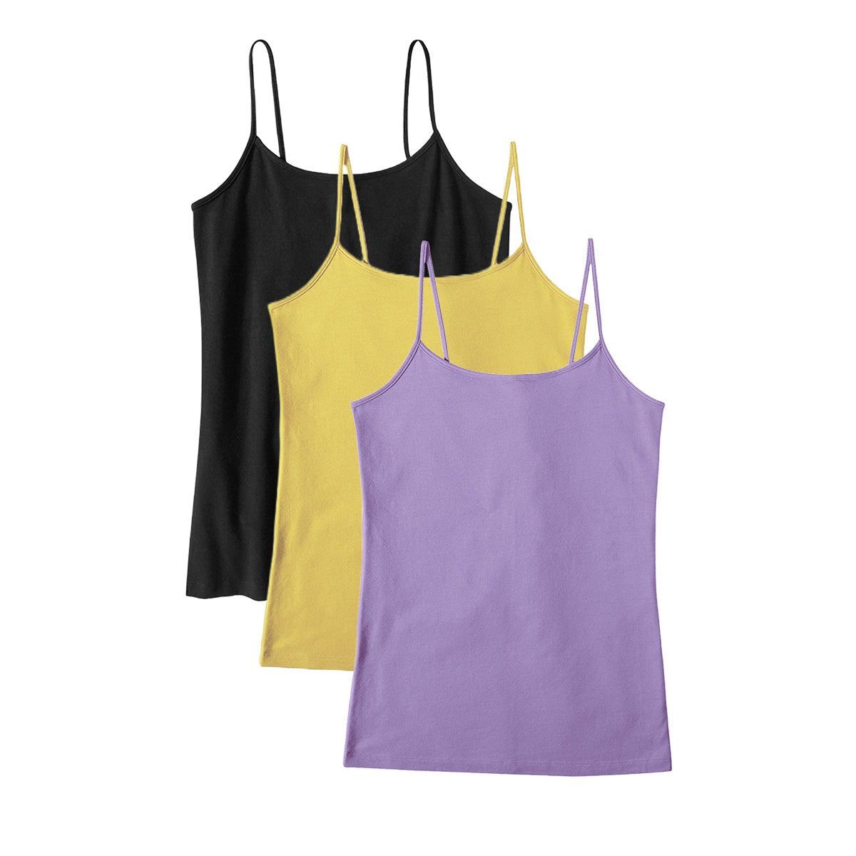 Womens Round Neck Camisole Cotton Tank Top
