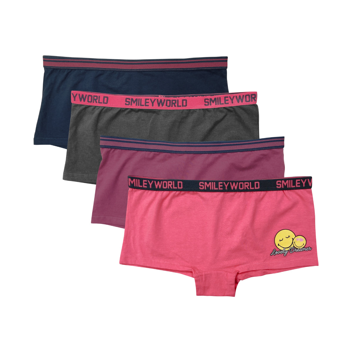 Girls Cotton Boyshort Panty Underwear