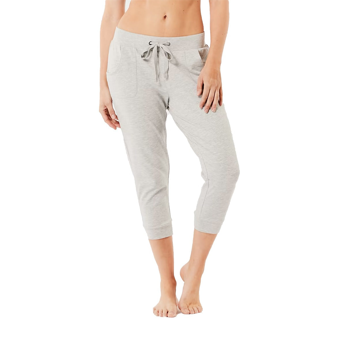 Women's Capri Length Sweatpants Cropped Jogger Pant