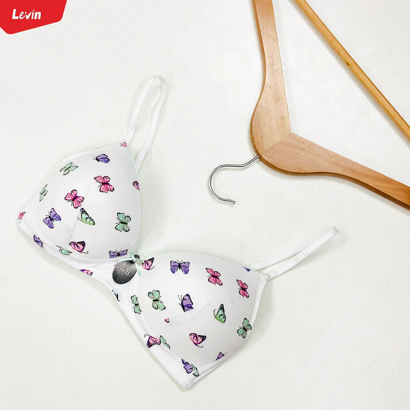 Womens Non Wire Padded Push Up Bra 34 Size