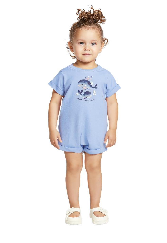 Infant and Toddler Baby Short Sleeve Cotton Bodysuit