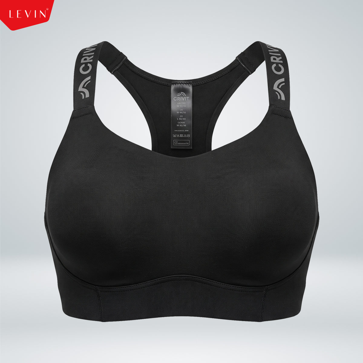 Women's Stretch Wide Straps Racerback Sports Bra