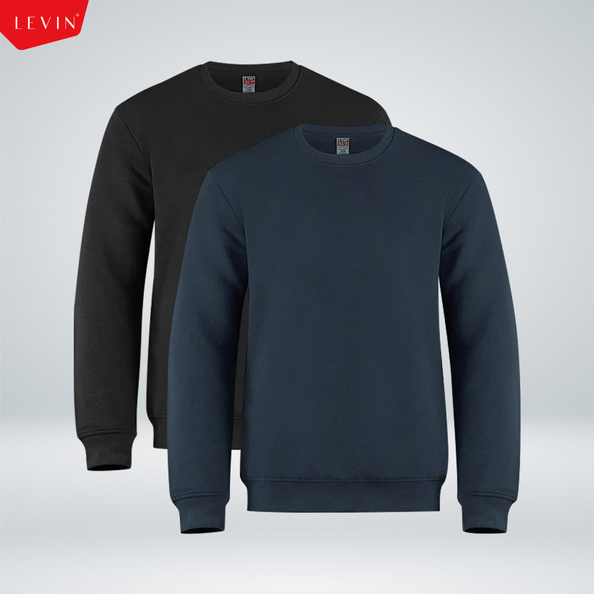 Men's Full-Sleeve Crewneck Fleece Sweatshirt