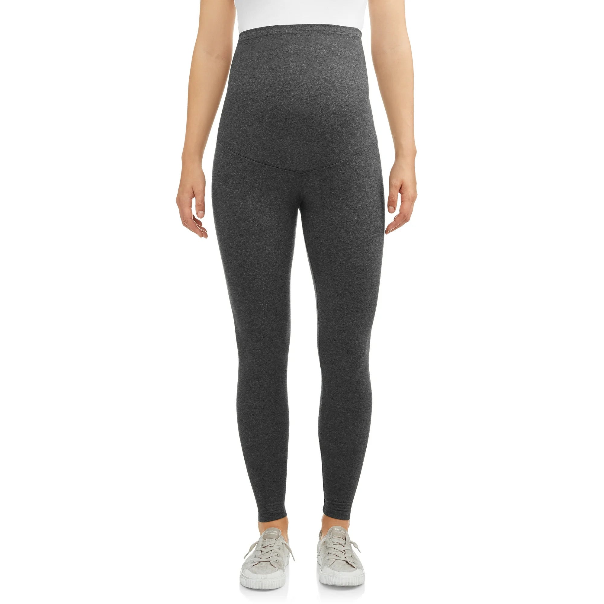 Womens Full Panel Cotton Maternity Leggings
