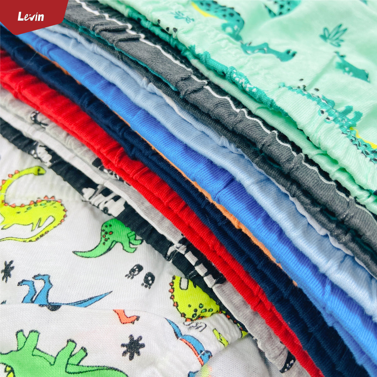 Pack of 5 Assorted Multicolor Cotton Boys Brief