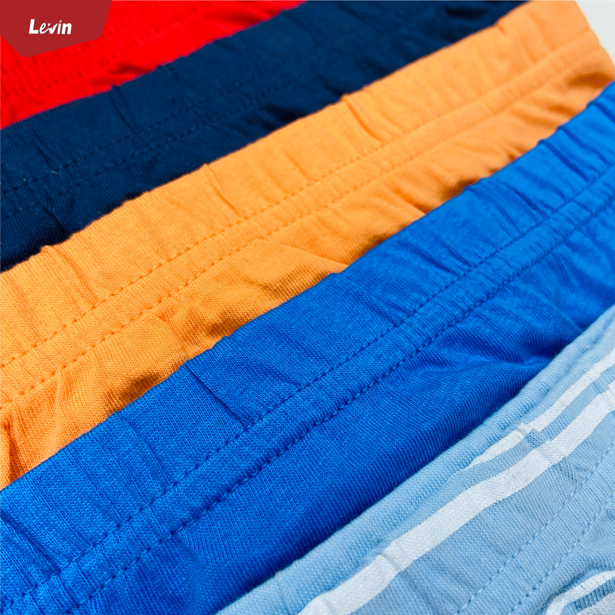 Pack of 5 Assorted Multicolor Cotton Boys Brief