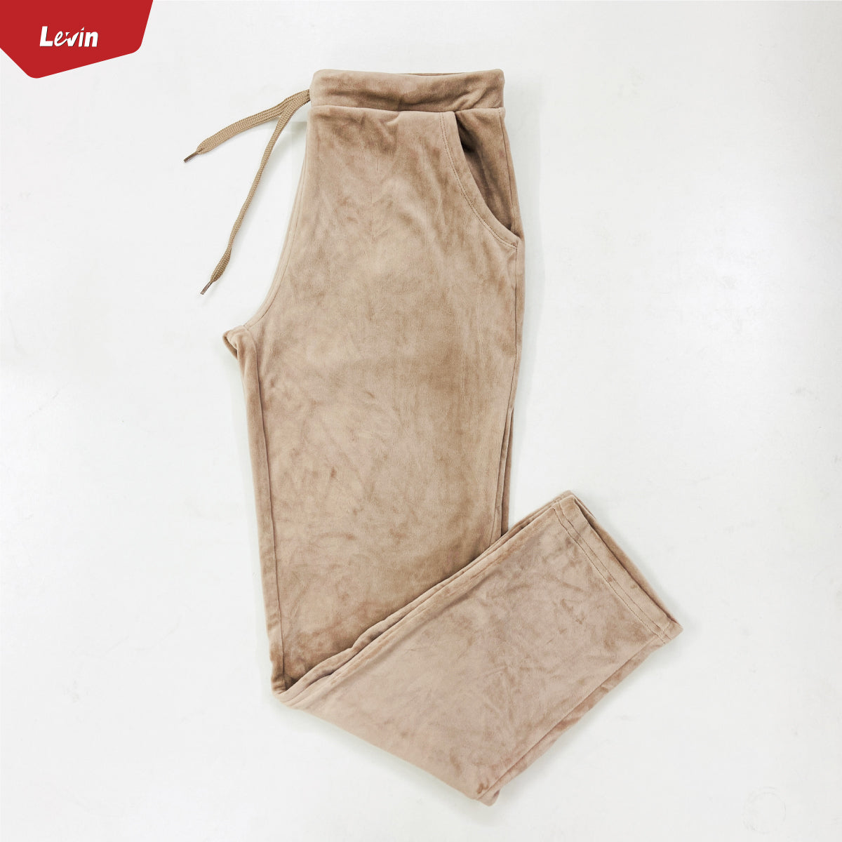 Womens Soft Velvet Trouser