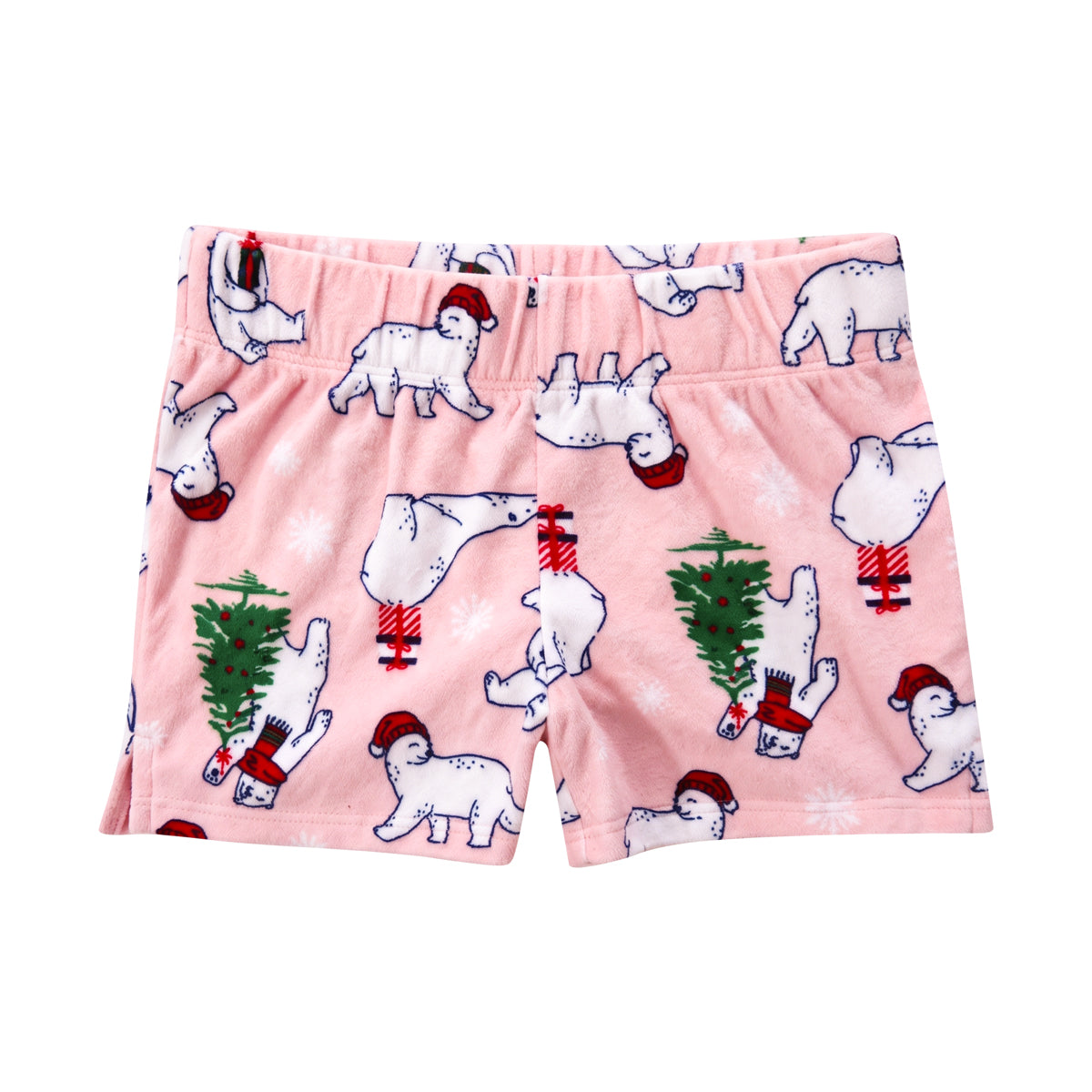 Girls Printed Soft Velvet Shorts | 4-18 Years