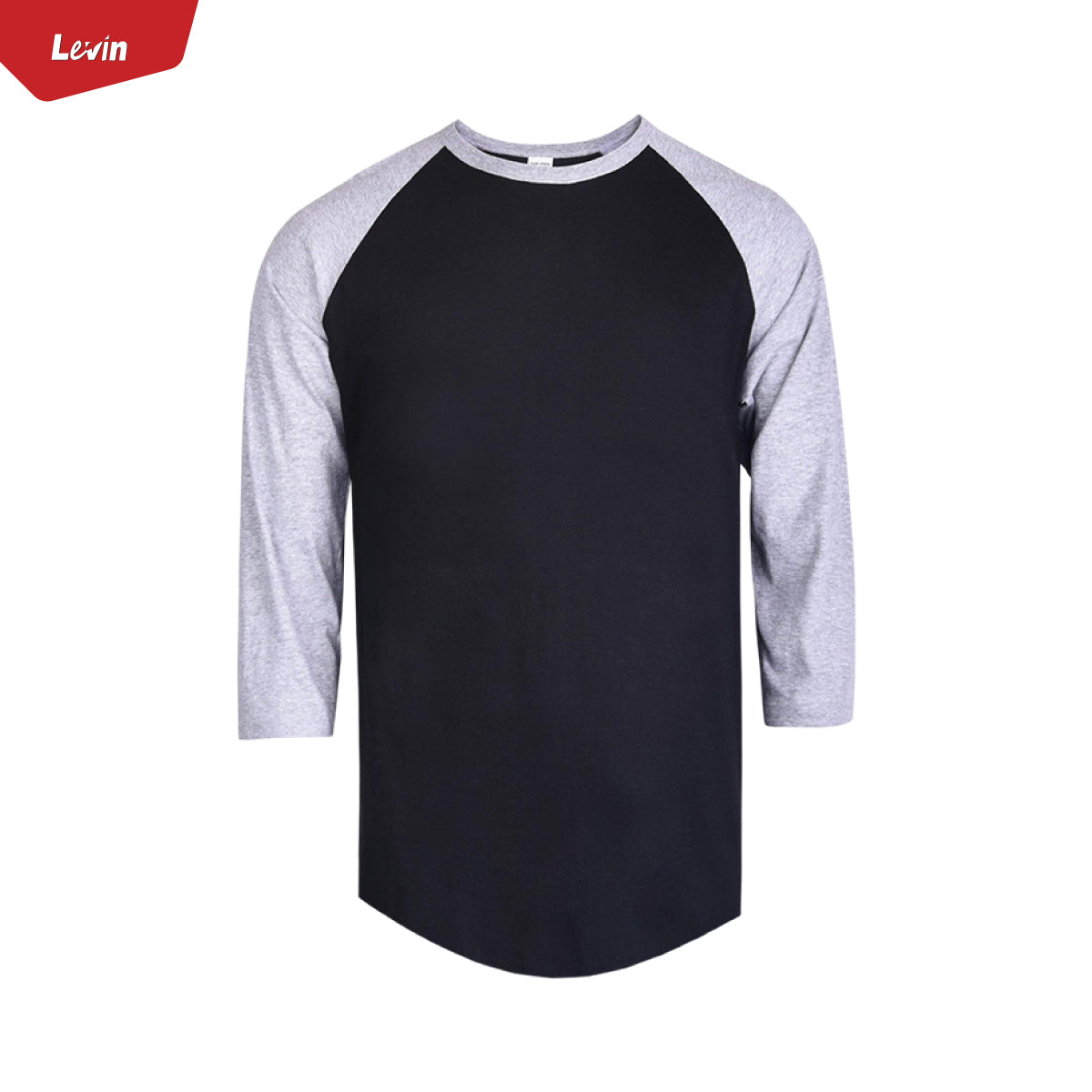 Men's 3/4 Raglan Sleeve Casual T-Shirt