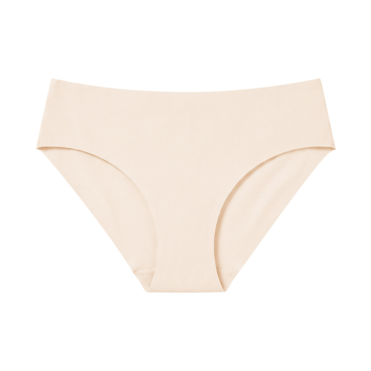 Women's No-Show Half Back Coverage Seamless Panty