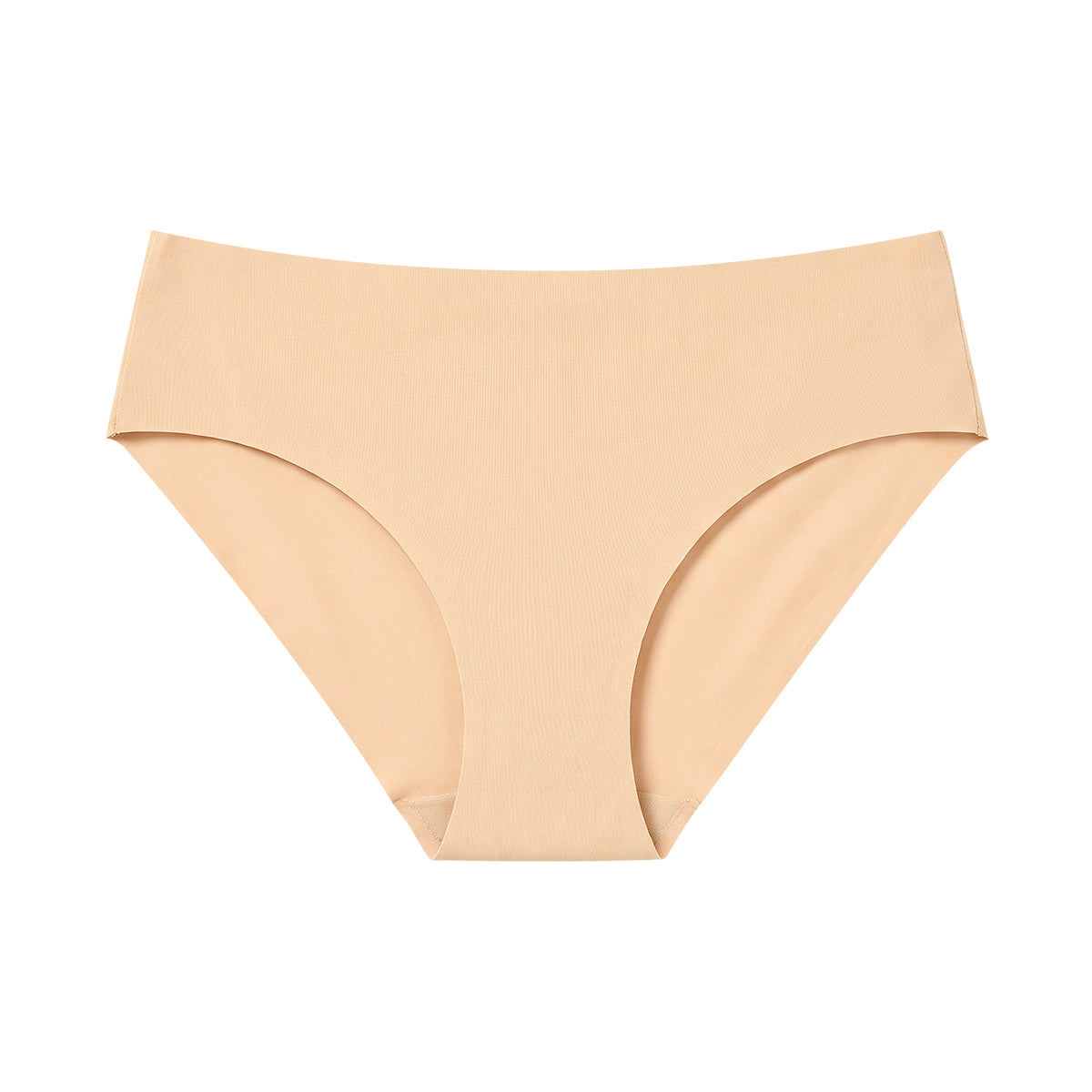 Women's No-Show Half Back Coverage Seamless Panty