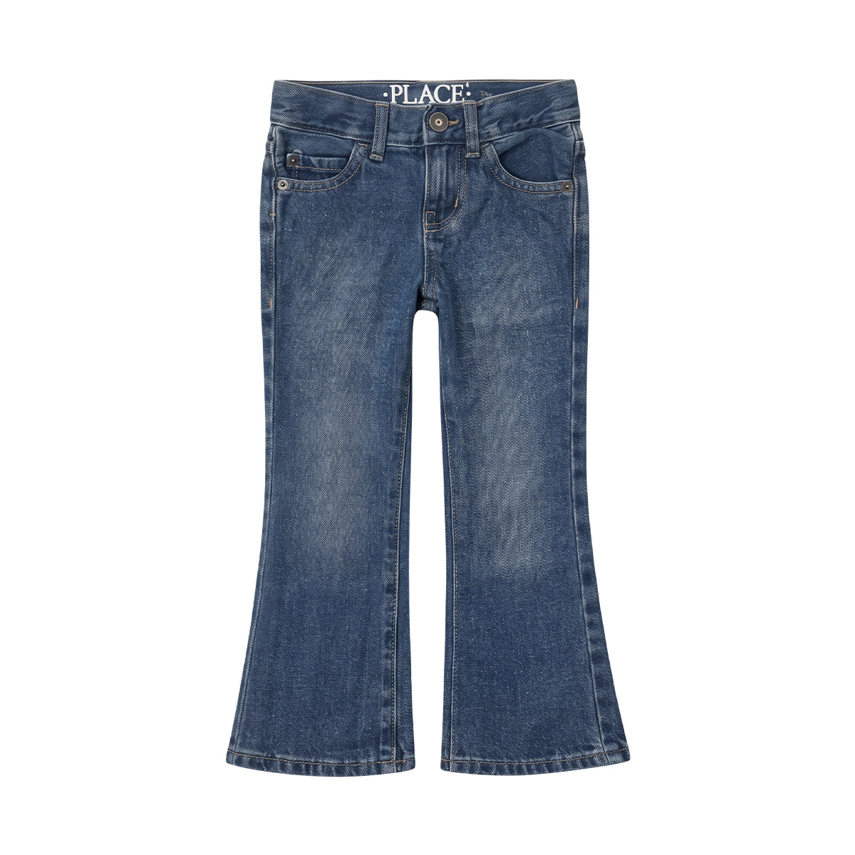 Boys Blue Denim Bootcut Jeans with Pockets | 4–14 Years