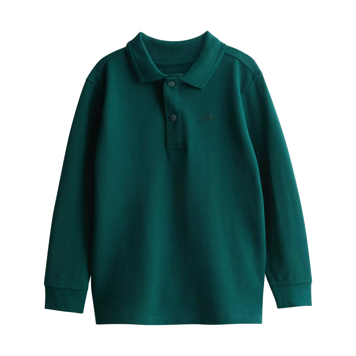Boys Cotton Long-Sleeve Polo Shirt | 1-9 Years