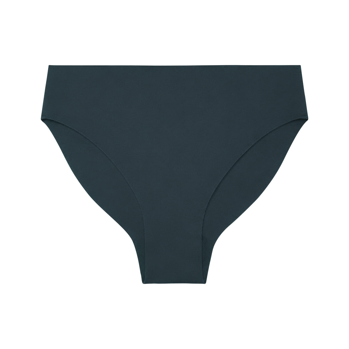 Women's Mid-Rise Half Back Coverage Seamless Cotton Brief Panty