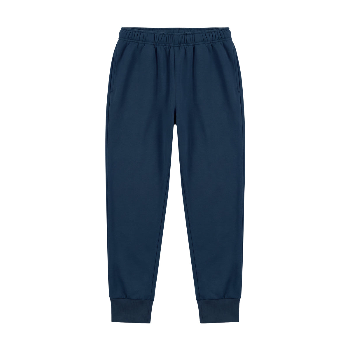 Men's Drawstring Waist Fleece Jogger Pants with Side Pockets