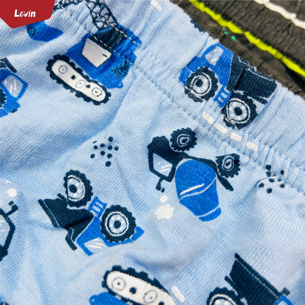 Pack of 5 Assorted Multicolor Cotton Boys Brief