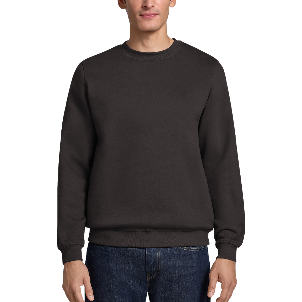 Men's Cotton-Blend Fleece Crewneck Sweatshirt
