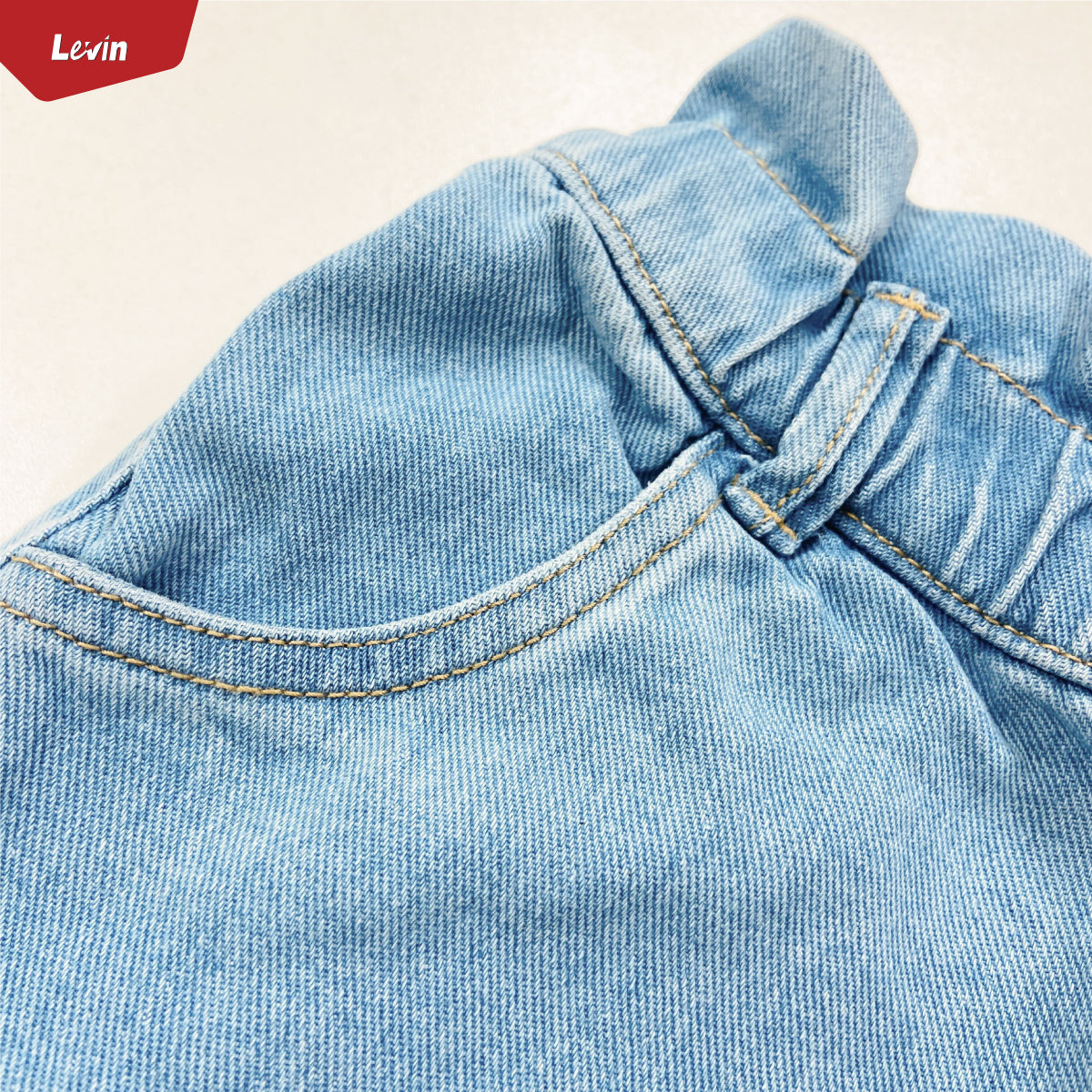 Teen Girl’s Mid Rise Casual Solid Denim Shorts