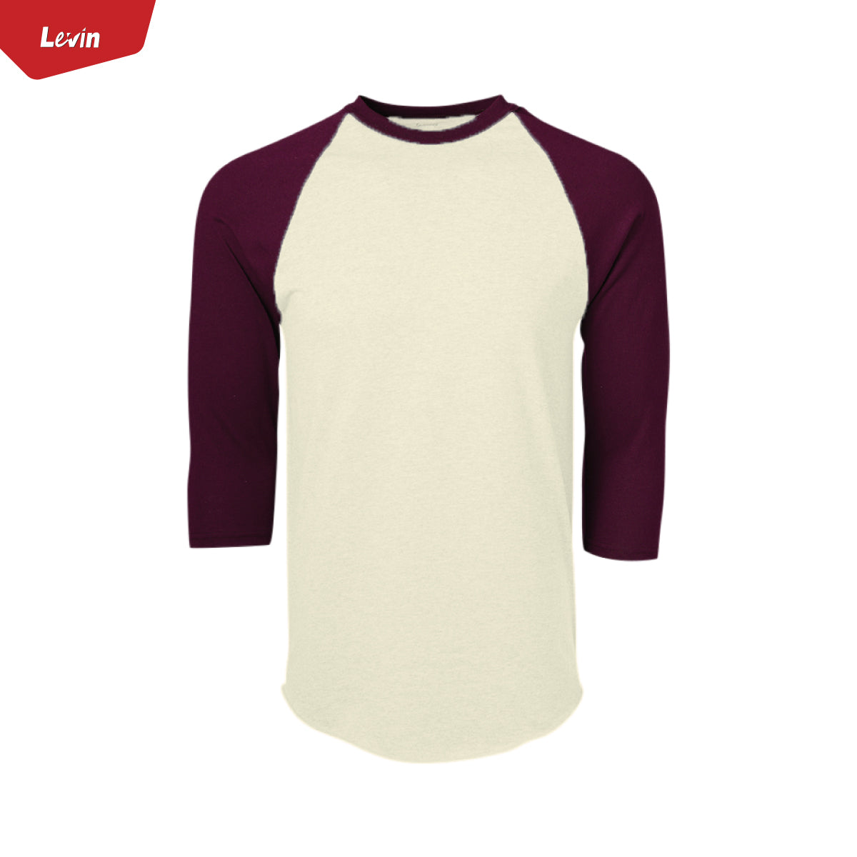 Men's 3/4 Raglan Sleeve Casual T-Shirt