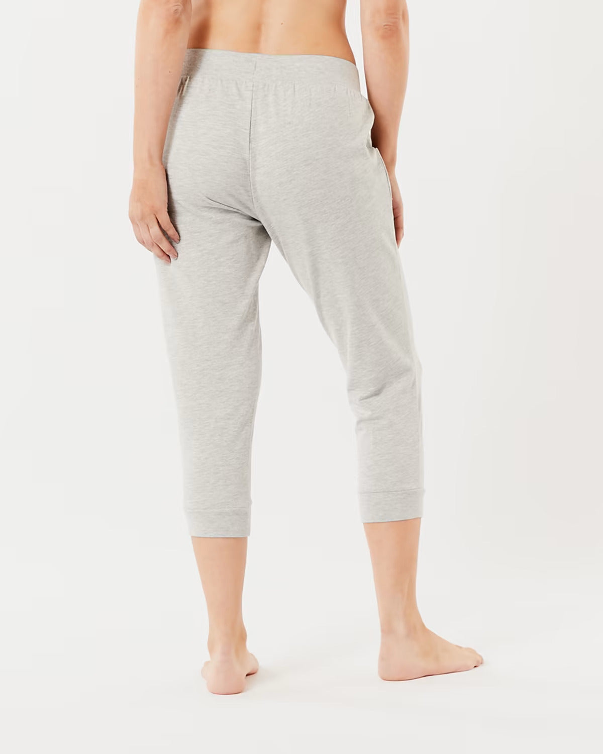 Women's Capri Length Sweatpants Cropped Jogger Pant