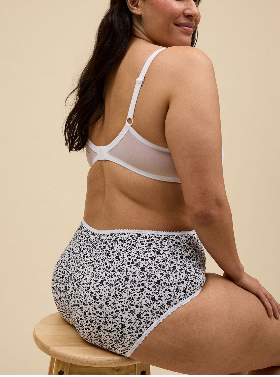 Pack of 5 Womens Assorted High Waisted Full Back Cover Cotton Panties