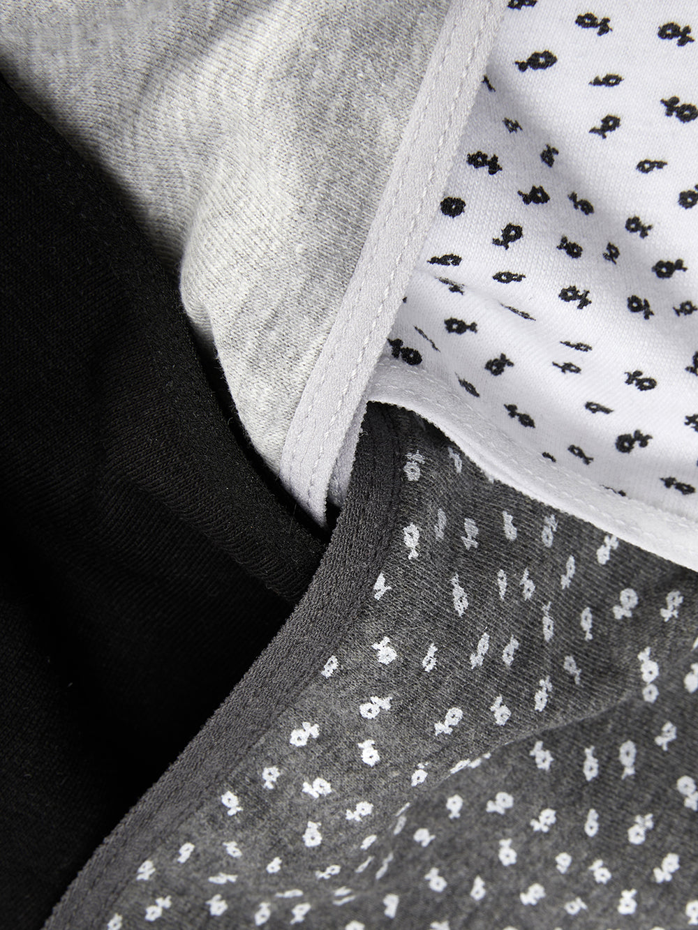 Pack of 5 Womens High Leg Cotton Briefs