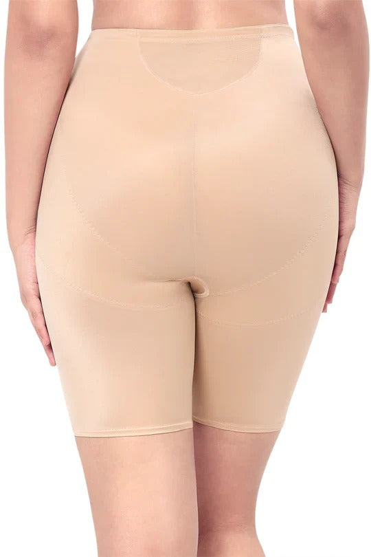 Womens High Waist Tummy Control Breathable Mesh Thigh Shaper Shorts