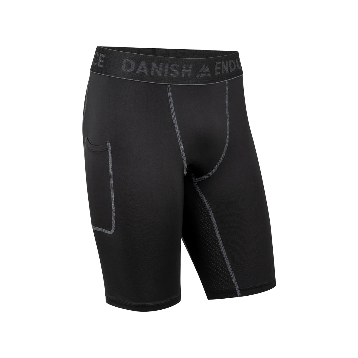 Men's Power Compression Gym & Running Shorts with Side Pocket