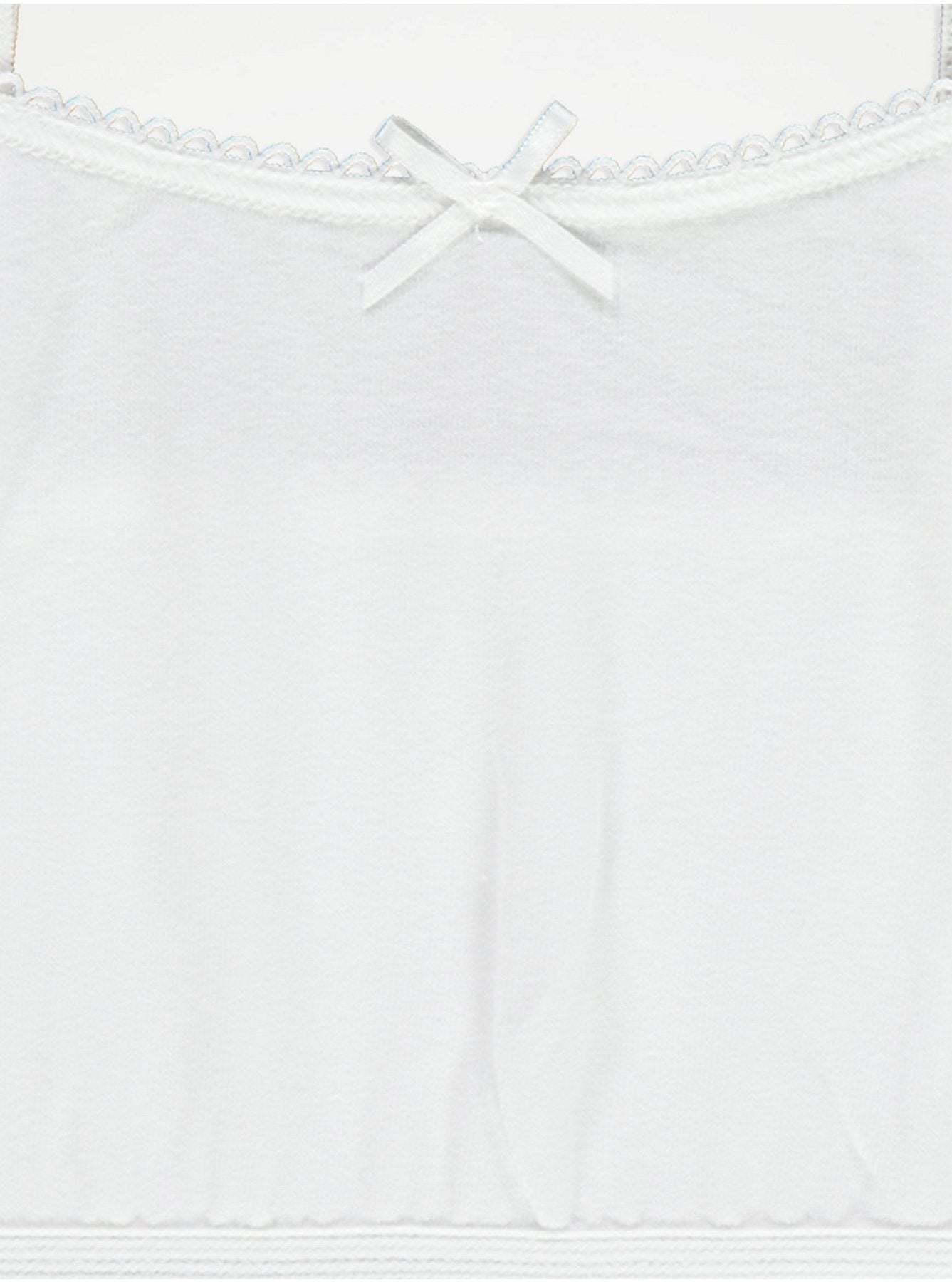 Pack of 3 Teen Girls White Tank Tops