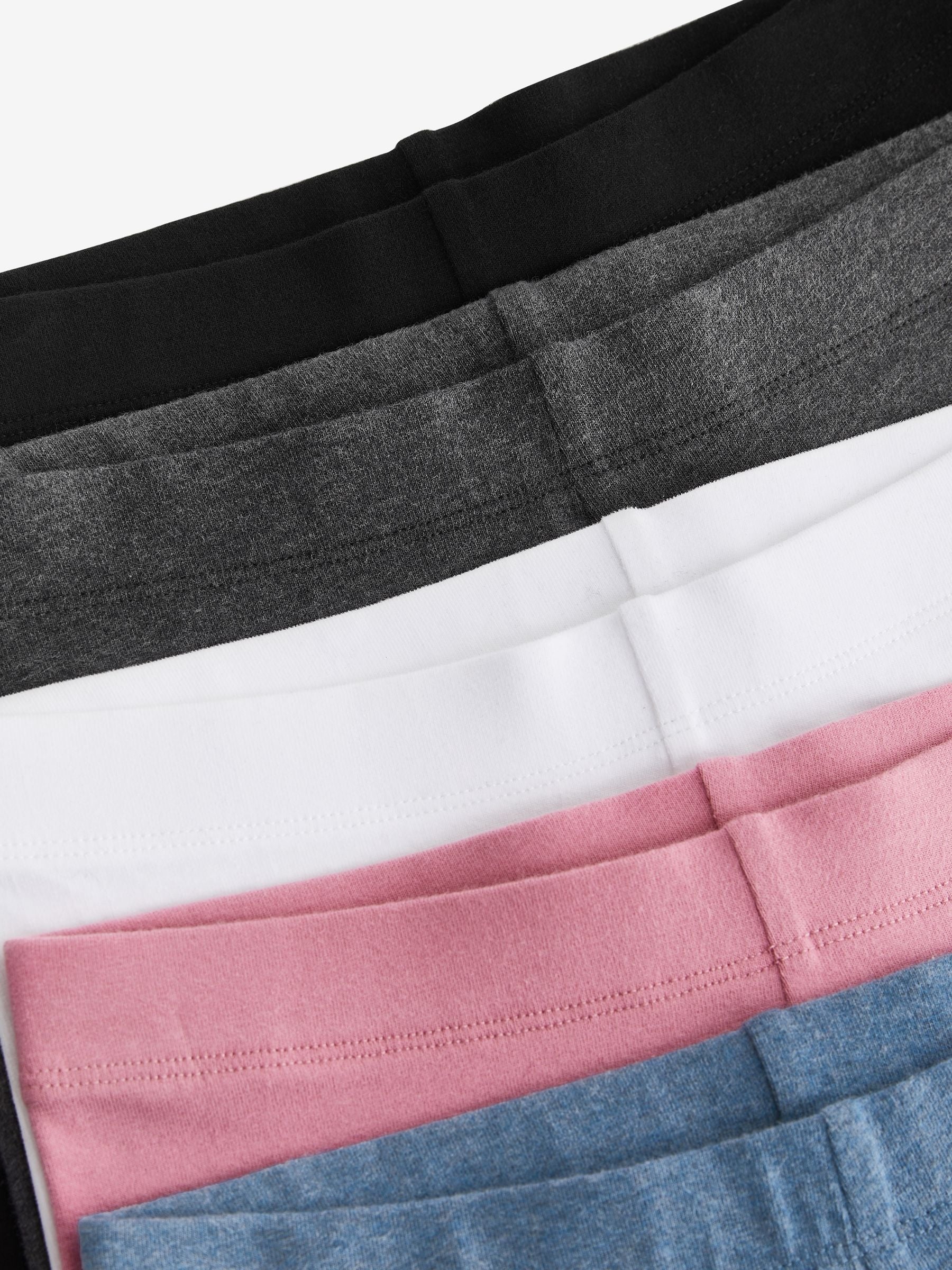 Pack of 3 Toddlers and Young Girls Cotton Cycle Shorts