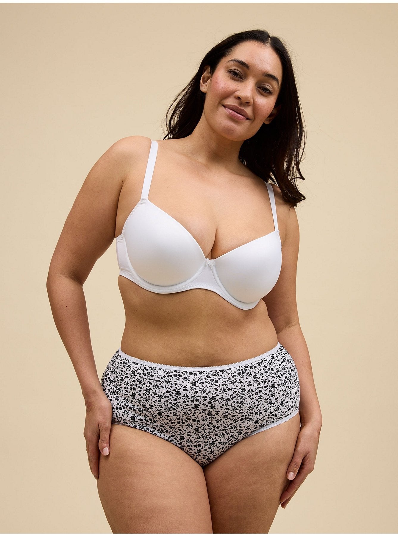 Pack of 3 Women's Assorted Cotton Full Back Cover Panties