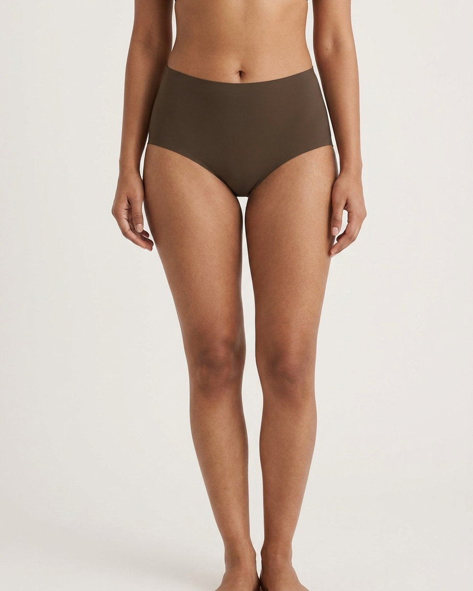 Women's High Waist Full Coverage Seamless Panty