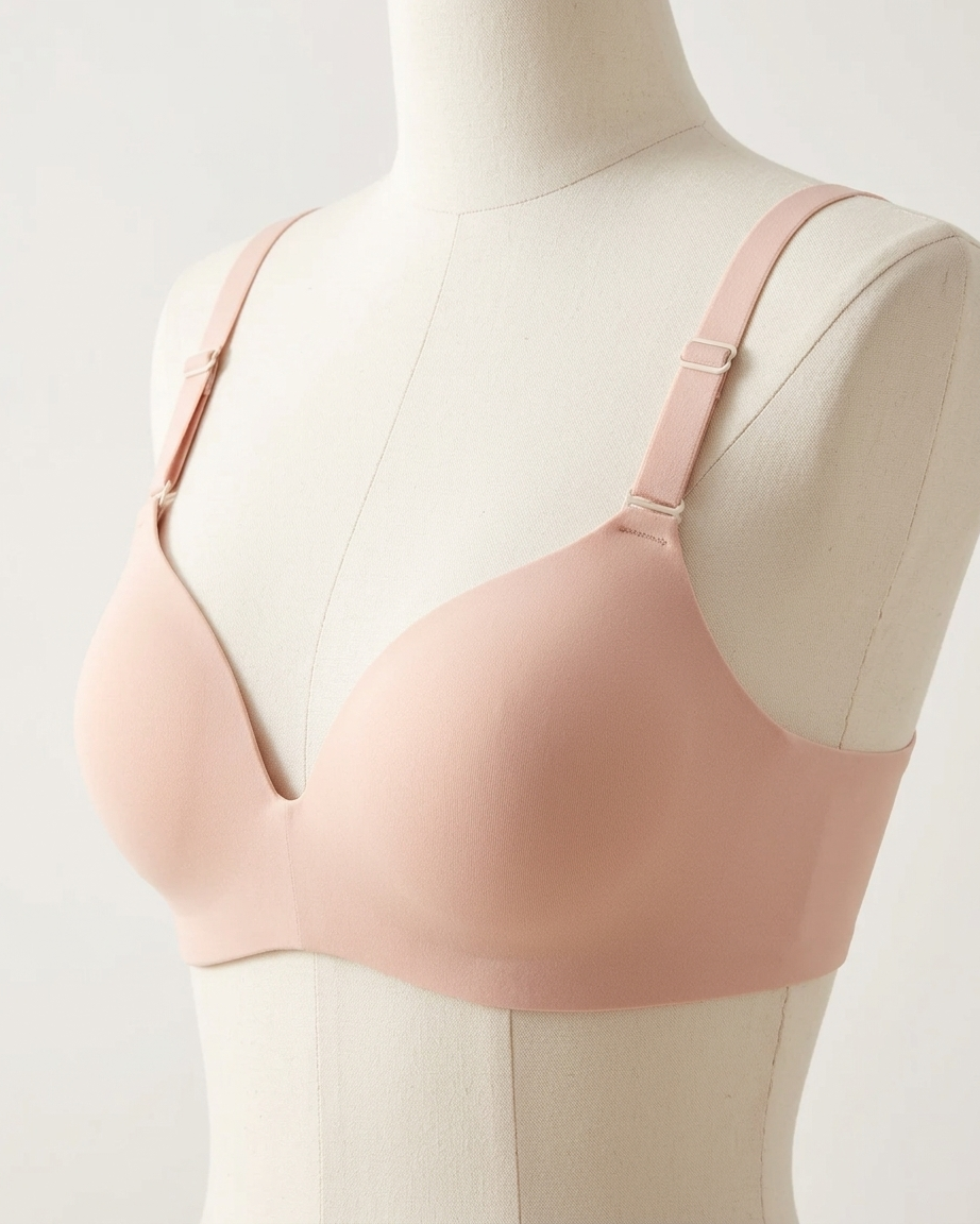 Women's Seamless Padded Non-Wired Comfort Bra