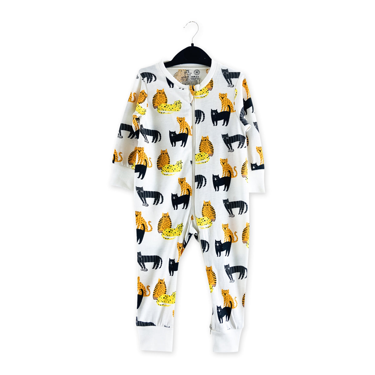 Baby Organic Cotton Printed Sleepsuit Full Body Romper