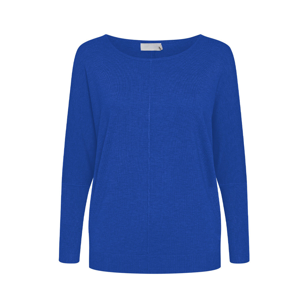 Womens Premium Soft Viscose Knit Crew Neck Sweater