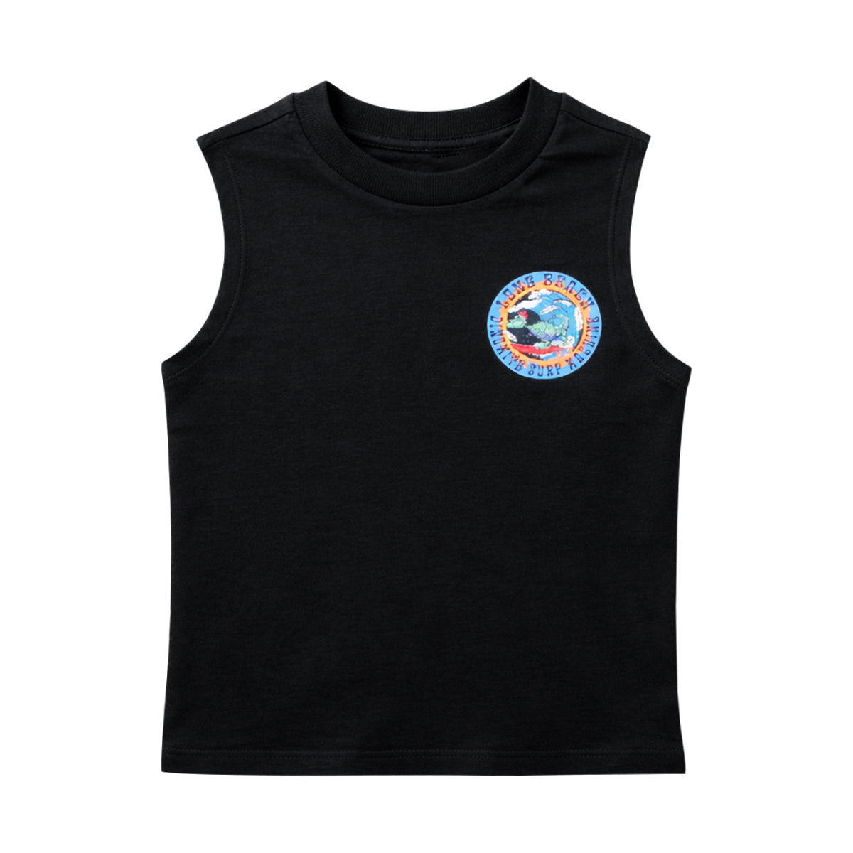 Boys Printed Sleeveless Soft Cotton & Breathable Summer Tank Top