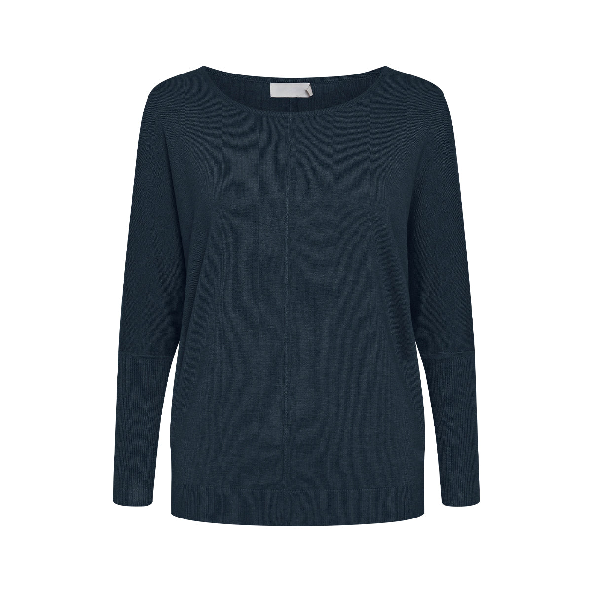 Womens Premium Soft Viscose Knit Crew Neck Sweater
