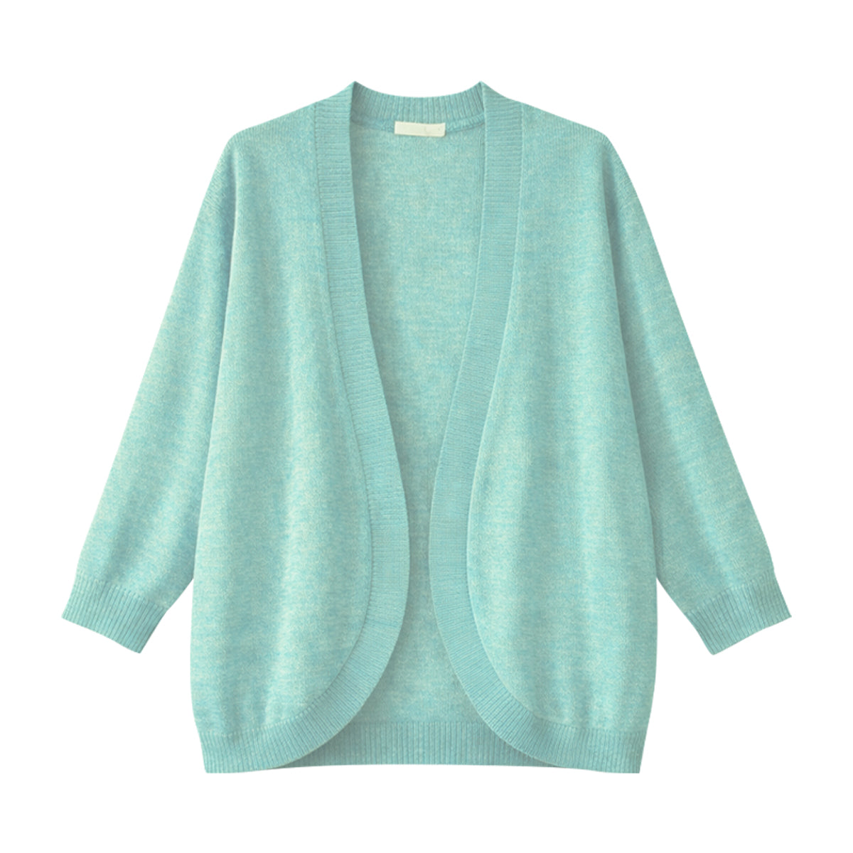 Womens Soft Knit Open-Front Lightweight Long Sleeve Cardigan