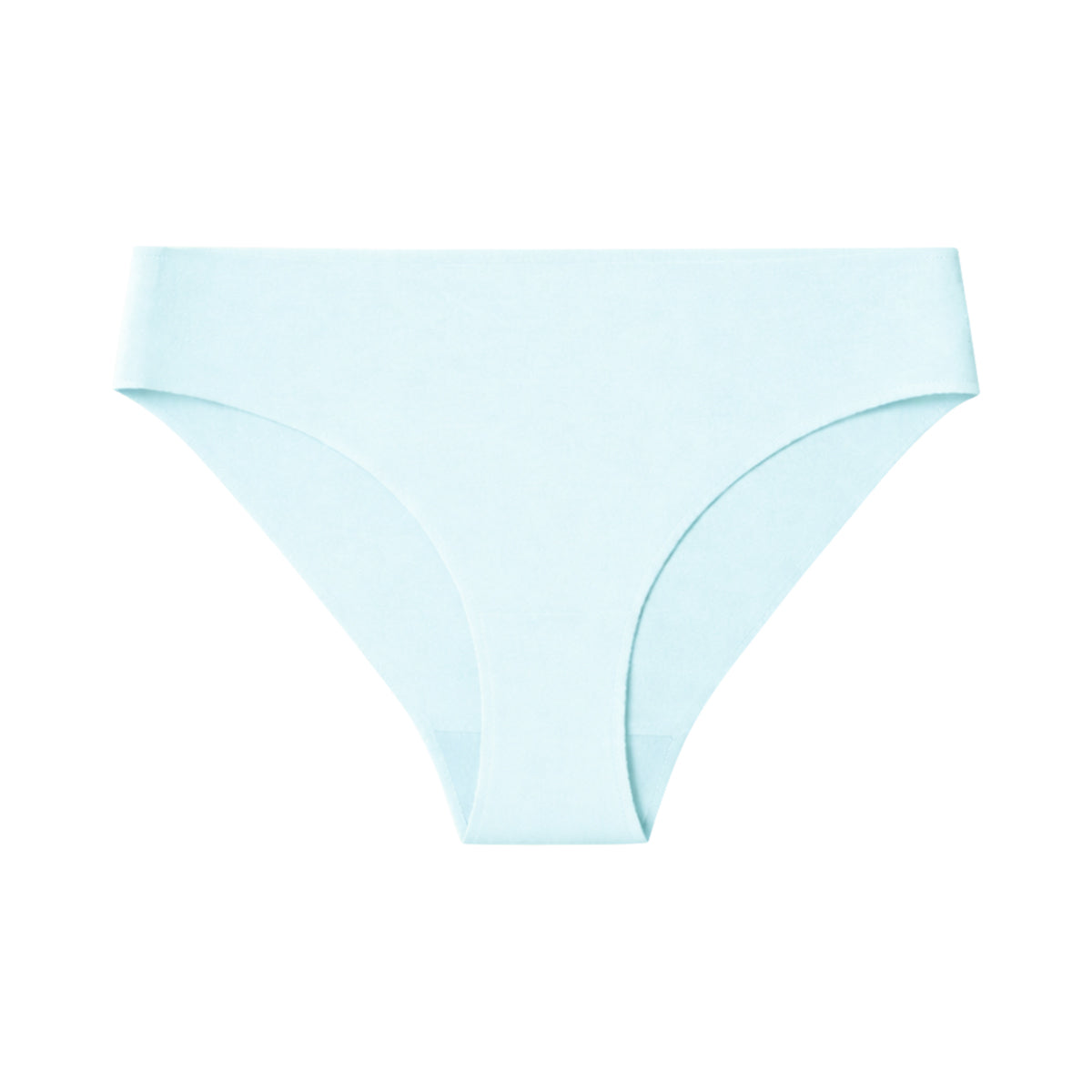 Womens Seamless Mid Rise Stretch Invisible Comfort Brief Panty