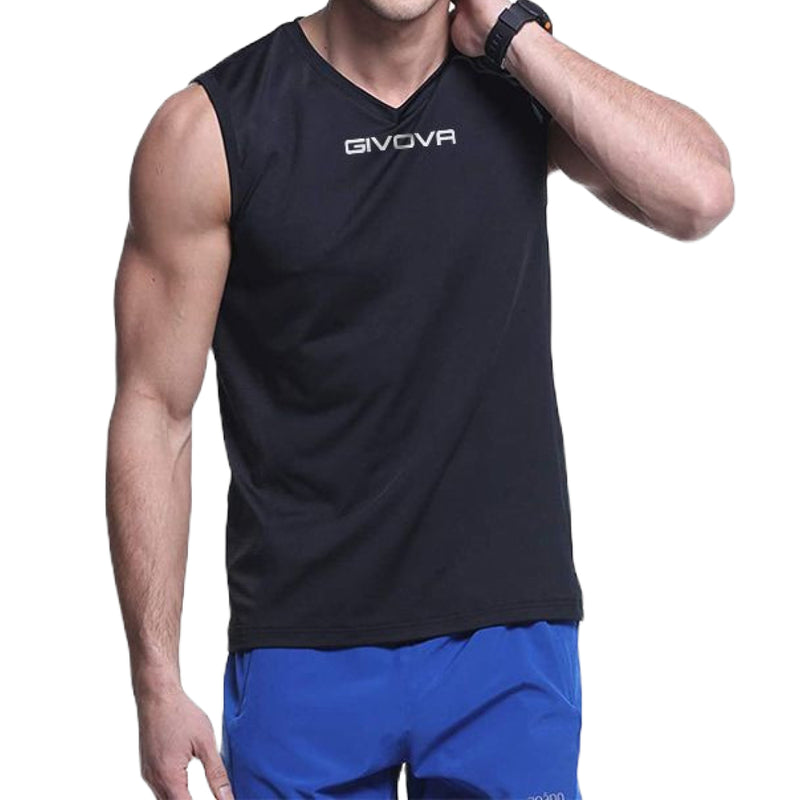 Men's Athletic Quick Dry V Neck Sleeveless Workout Tank Top for Gym Yoga Workout