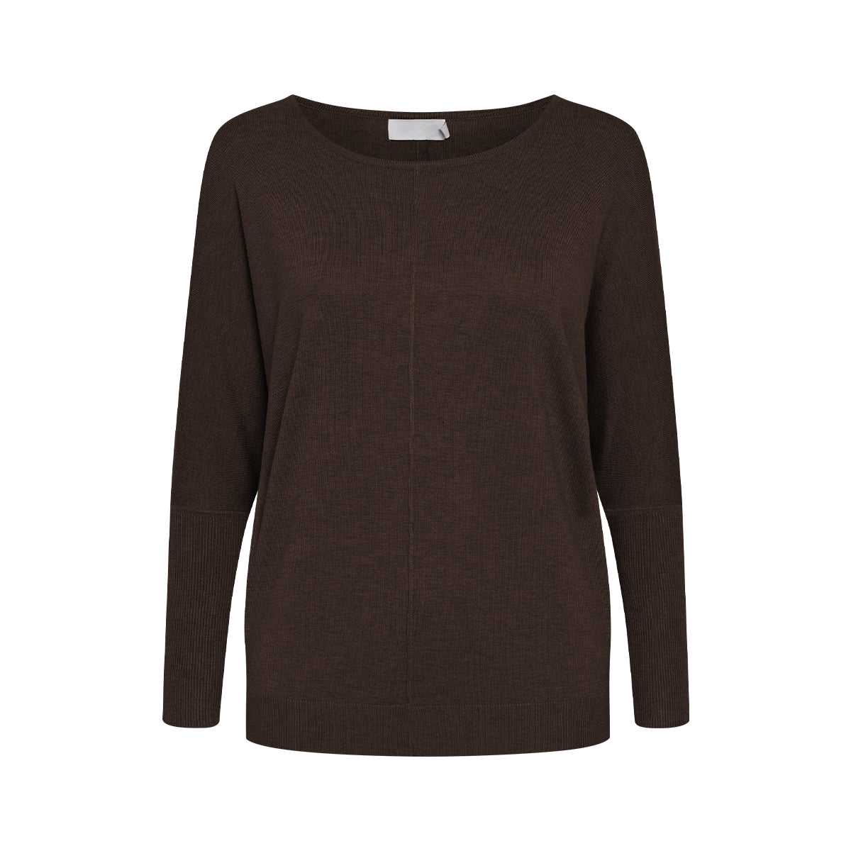 Womens Premium Soft Viscose Knit Crew Neck Sweater